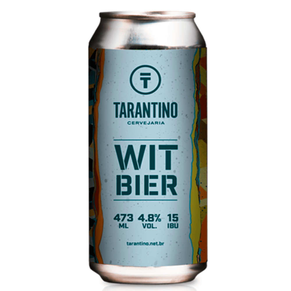 Cerveja Tarantino Witbier Lata 473ml