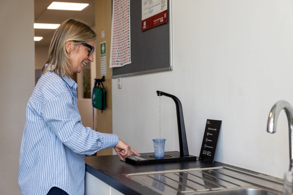 Sparkling Water Tap in Office