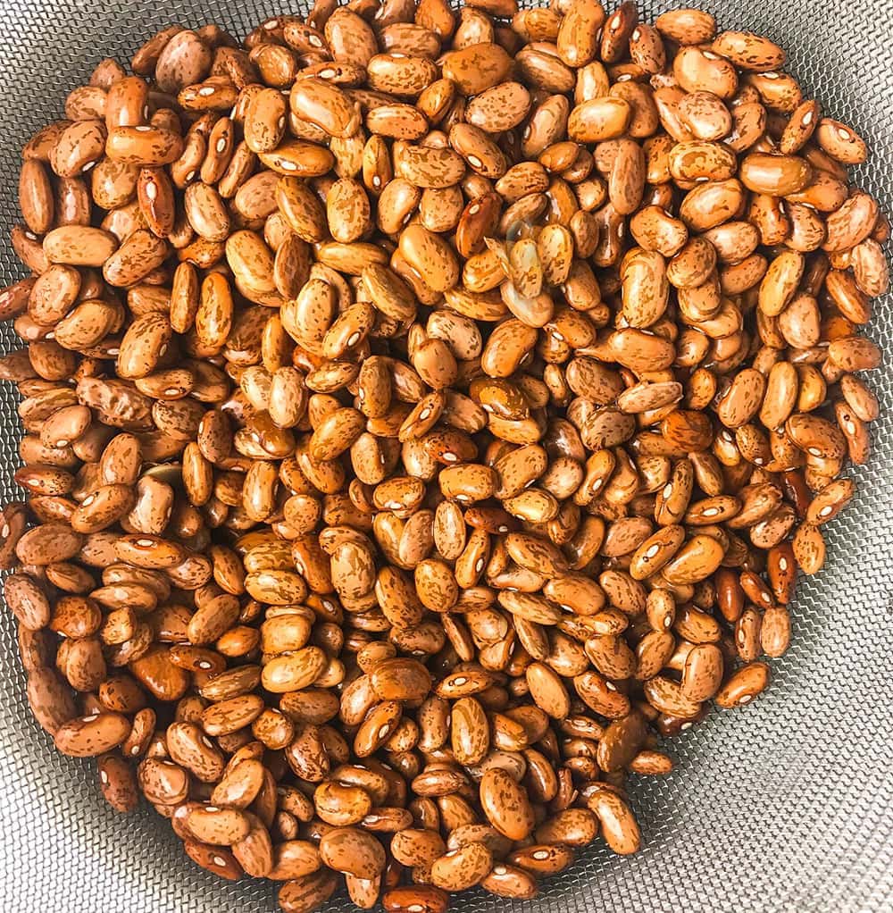 pinto beans for making refried beans