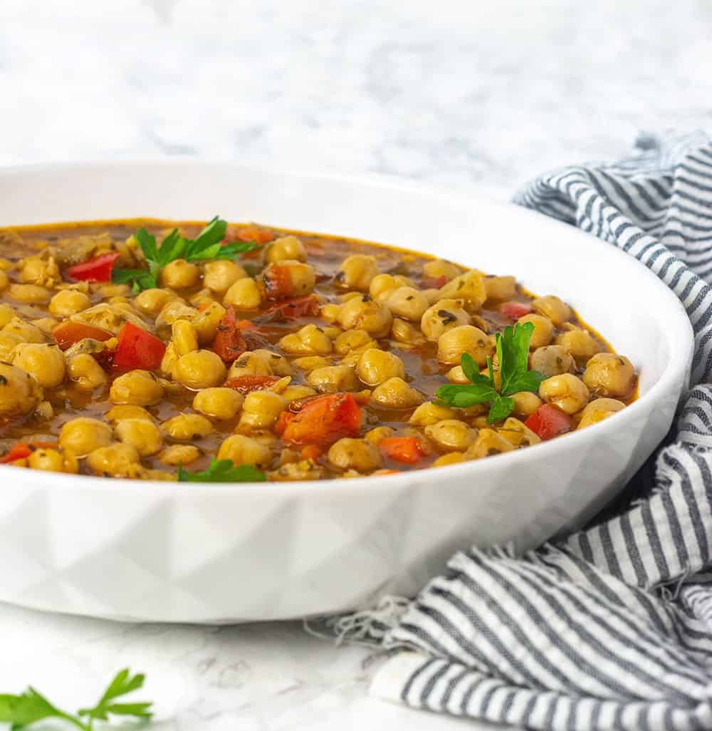 Chickpea Stew (Vegan, Gluten-Free)