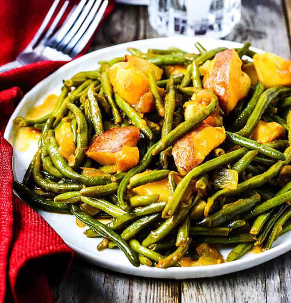 Southern-Style Green Beans And Potatoes