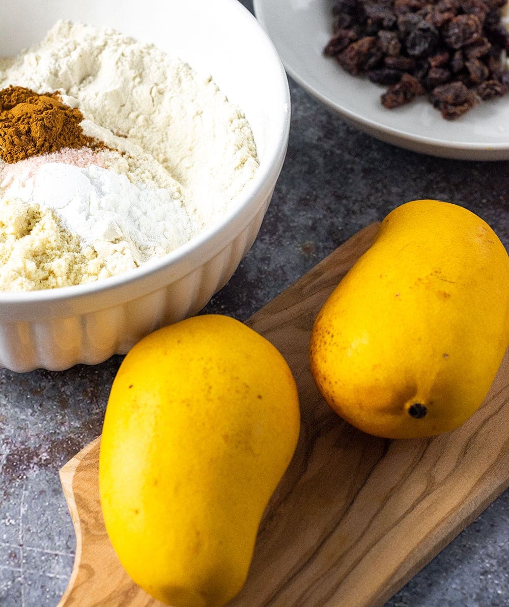 Ingredients for Mango Bread