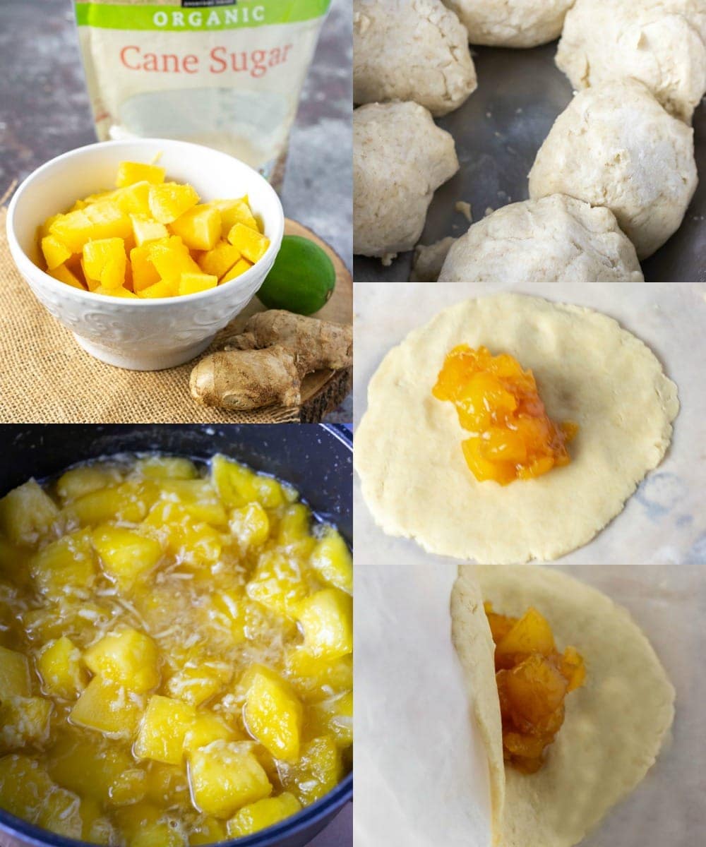 Pineapple tart step by step