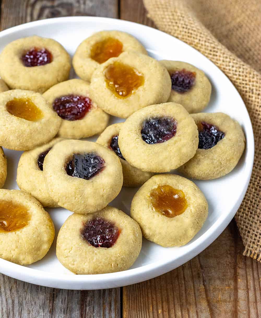 Vegan Thumbprint Cookies