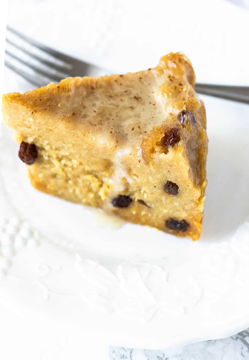 Jamaican Cornmeal Pudding Slice