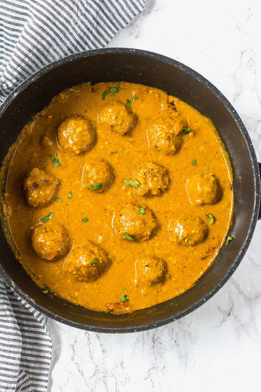 Curry Dumplings with Gravy