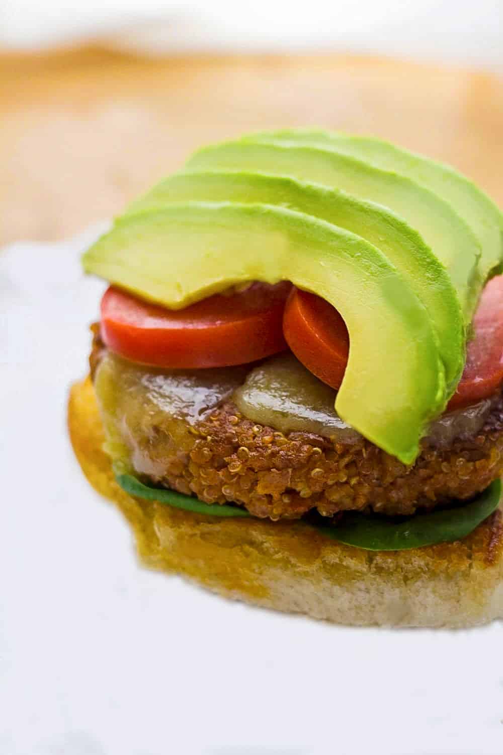 Vegan Quinoa Burger
