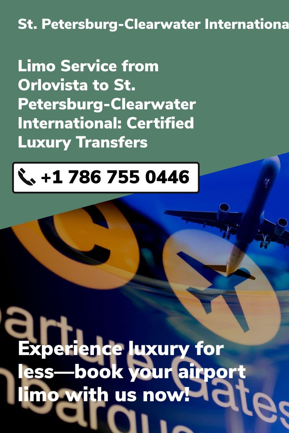 St. Petersburg-Clearwater International Airport Limo