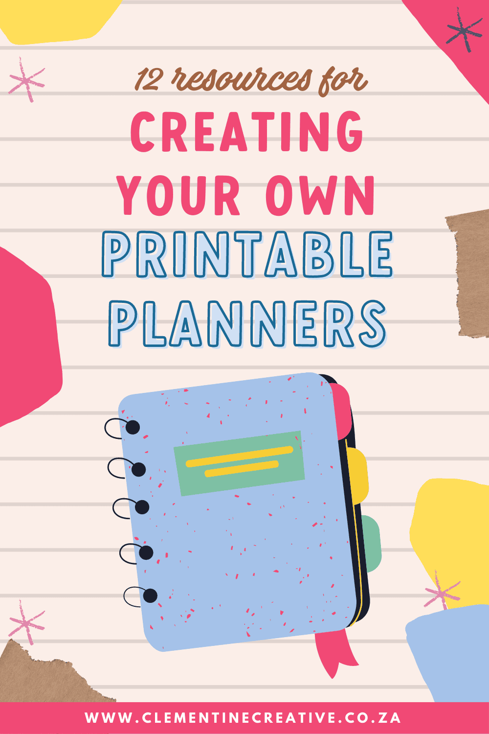 programs and resources for creating your own planner printables