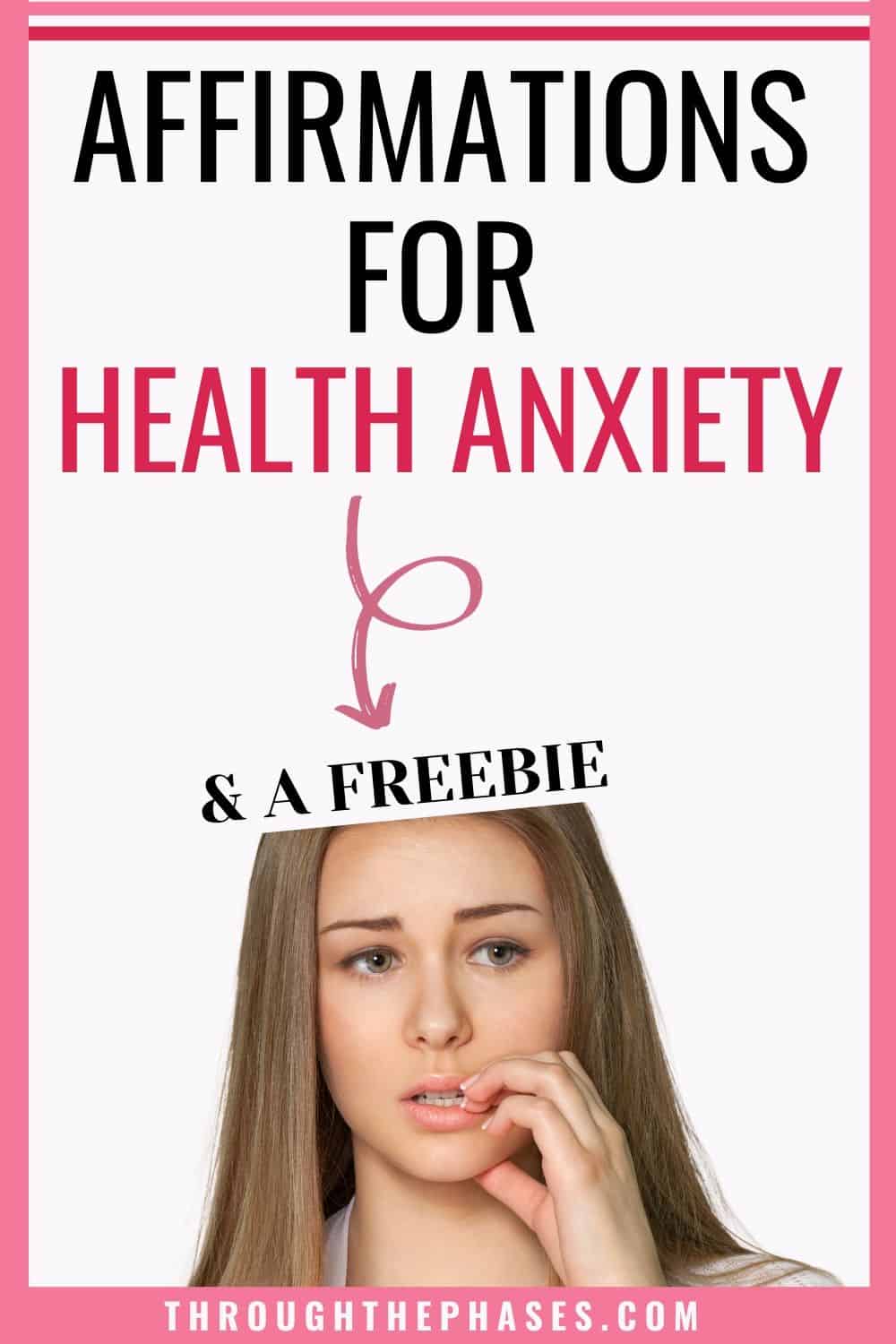 affirmations for health anxiety