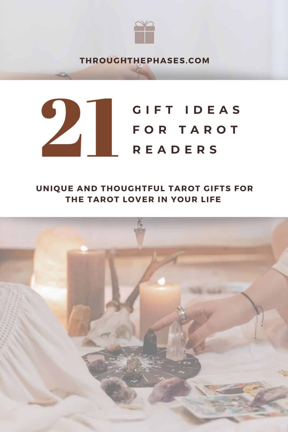 21 gift ideas for tarot readers - unique and thoughtful tarot gifts for the tarot lover in your life