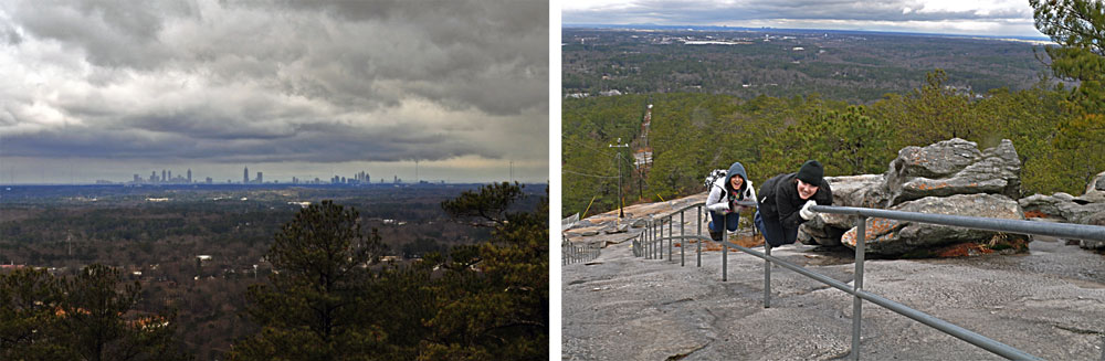 Atlanta Skyline from Stone Mountain