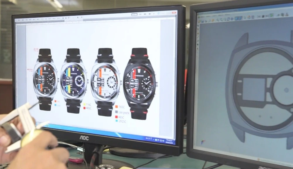 servicio de diseño de relojes personalizados