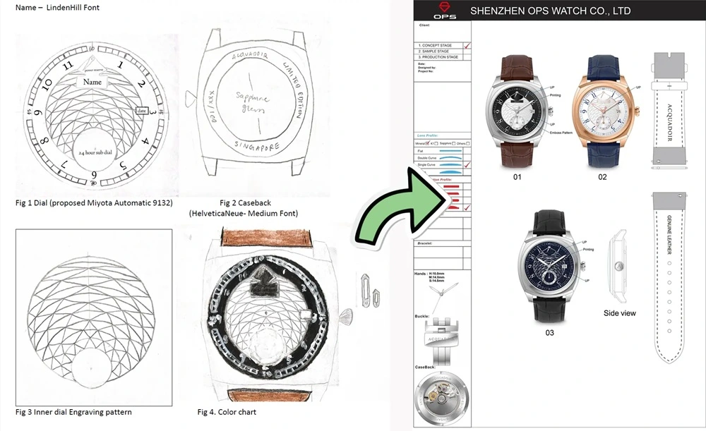 watch design sketches watch design sketches