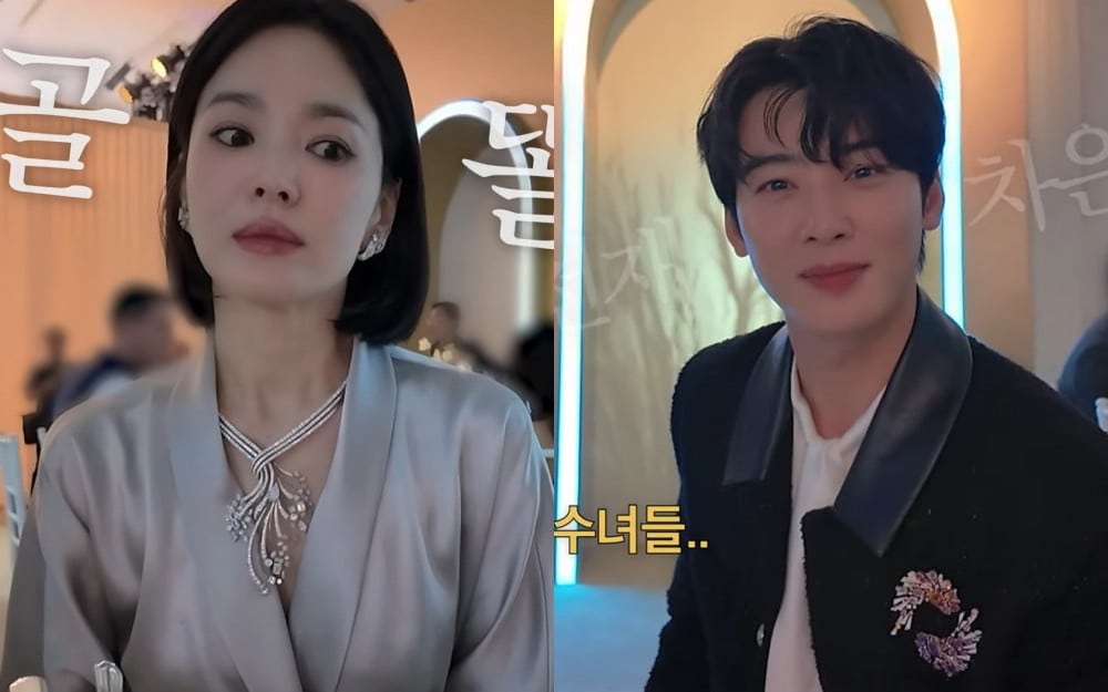 Cha Eun Woo Tampil Spesial di Vlog Song Hye Kyo