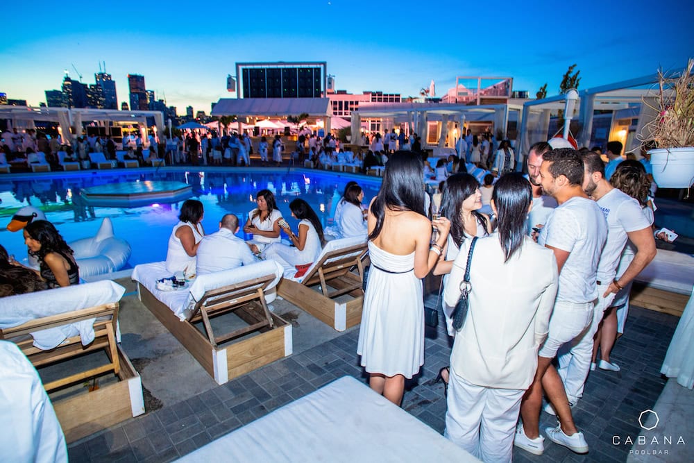 Cabana Poolbar photo overlooking the pool area