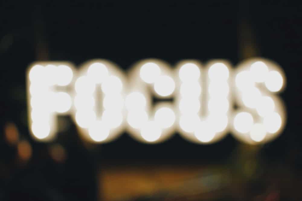 blurred out word that reads "focus"