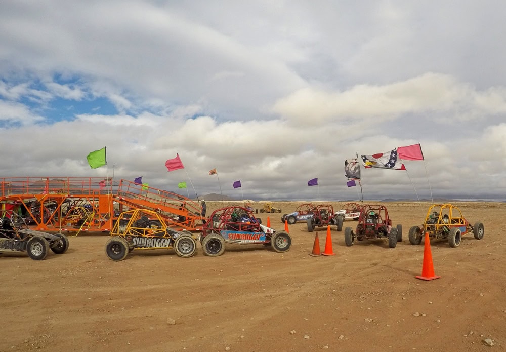 Dune Buggies in the desert outside of Las Vegas