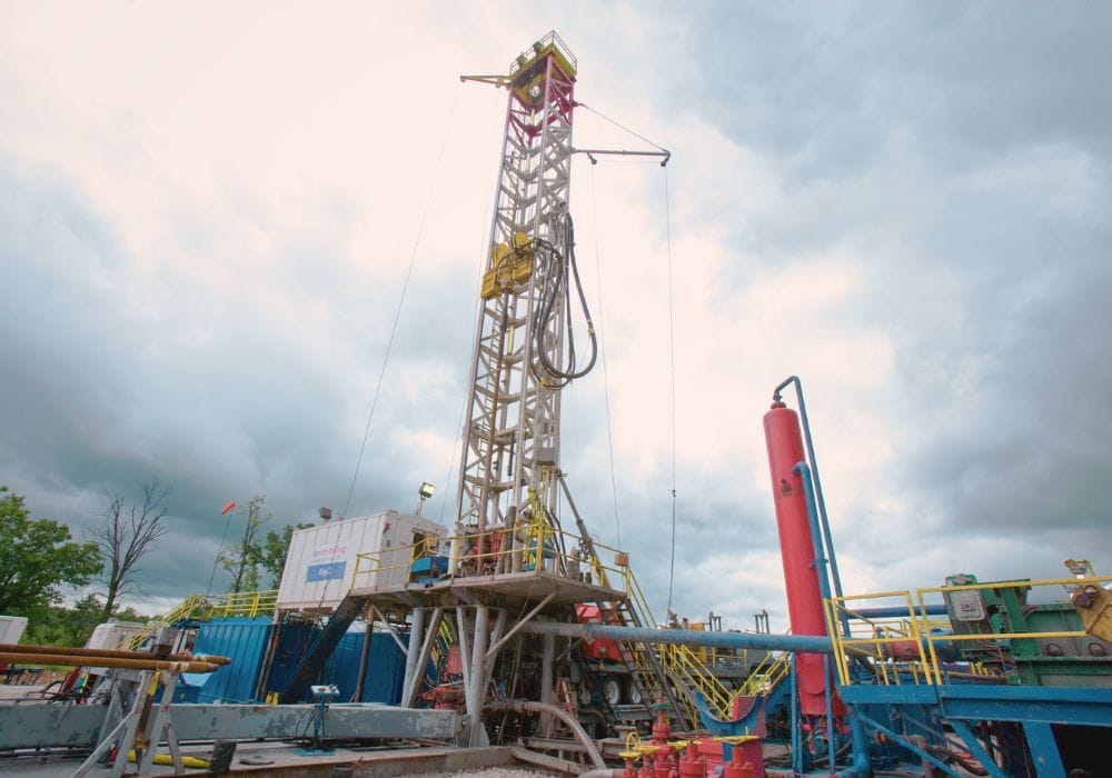 Carbon capture technology is used to increase oil production