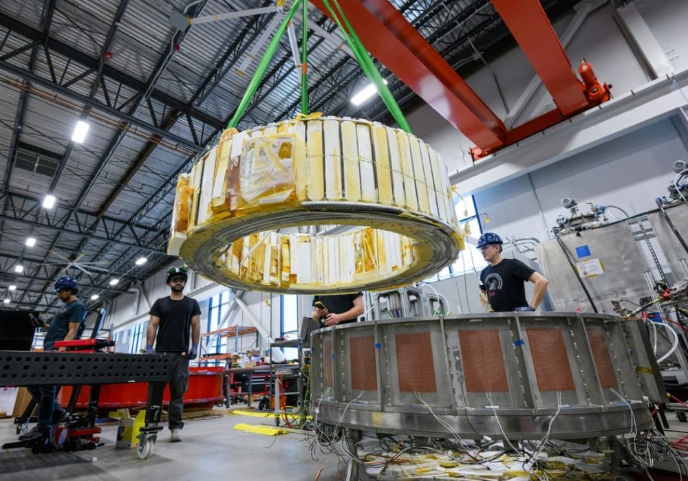 A record-breaking electromagnet called the Central Solenoid Model Coil created by Commonwealth Fusion Systems