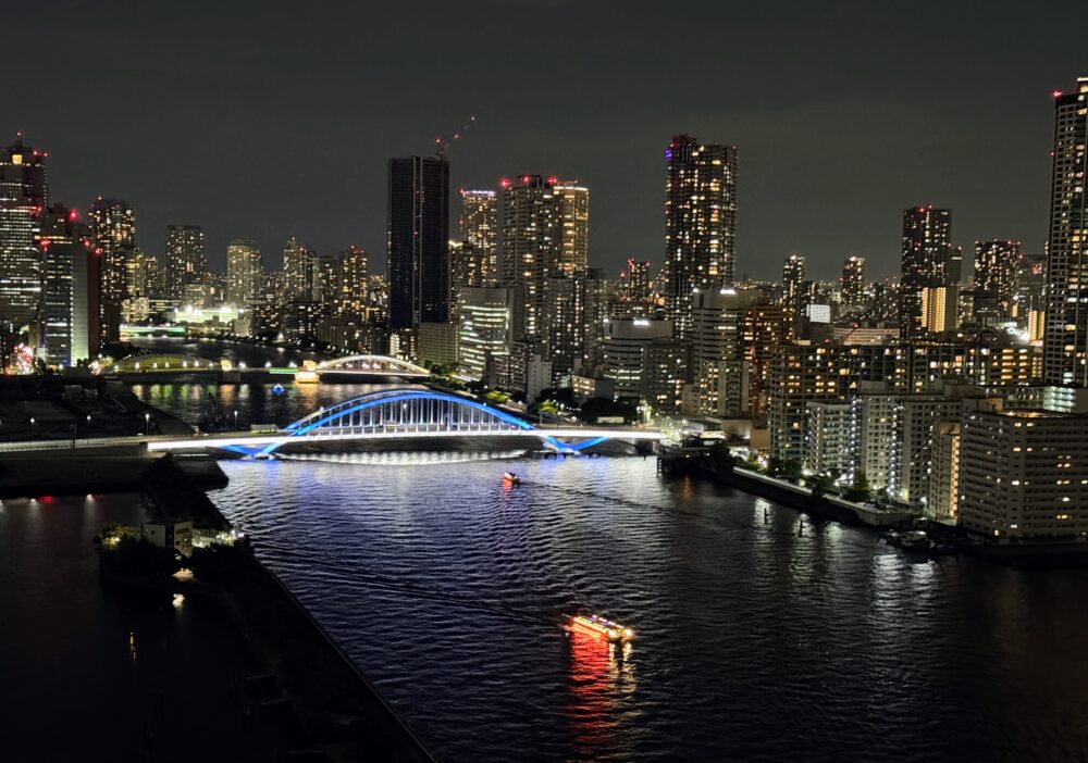 隅田川の夜景