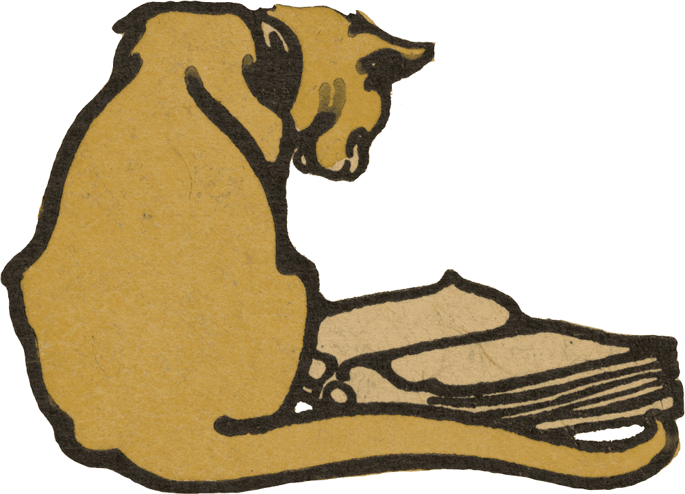 Edward Penfield, his book. C. 1900 ~ 1925. Image: Library of Congress, public domain