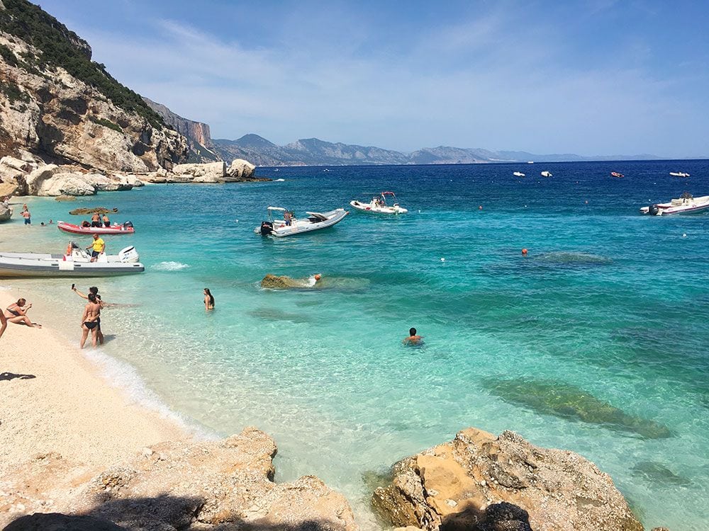 Las mejores playas de Cerdeña - Cala Mariolu