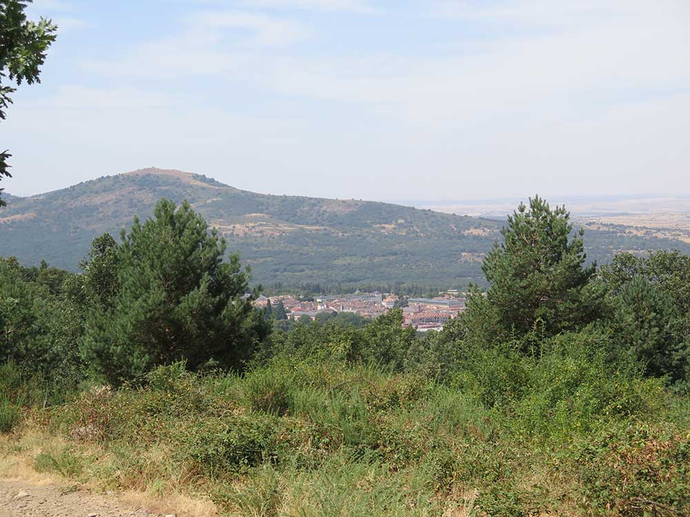 Subida a la Cascada del Chorro Grande de La Granja - Panorámica del pueblo