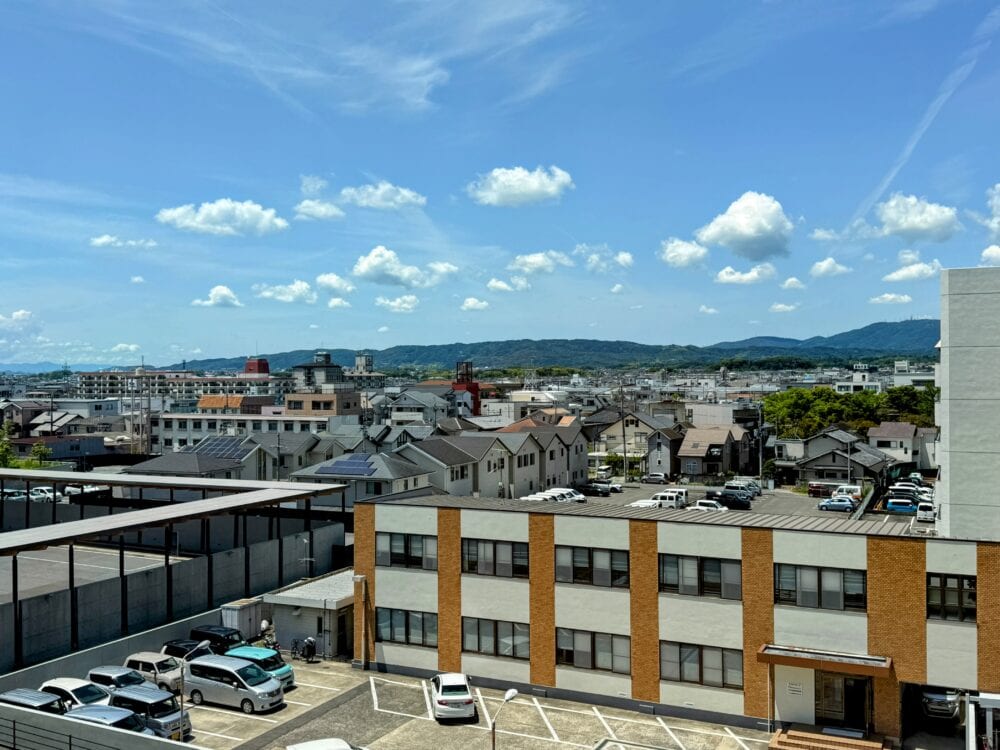 ジュニアスイートからの風景