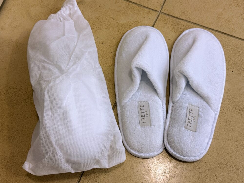 ふわふわののスリッパ
