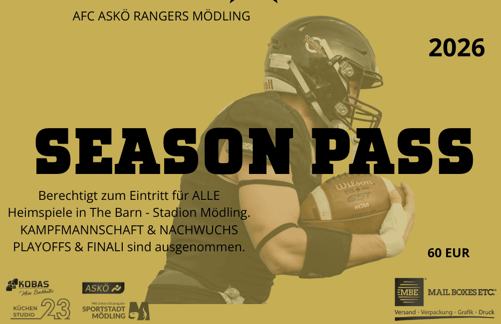 Seasonpass 2026 Vorderseite