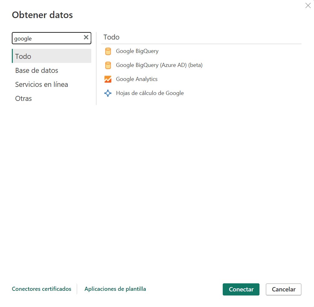 CONECTAR CON HOJAS DE CÁLCULO DE GOOGLE SHEET