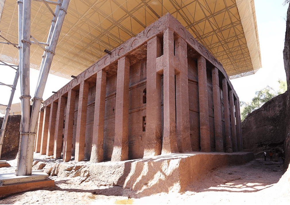 Etiyopya Hristiyanlarının Kutsal Bölgesi Lalibela dünyanın kurtarıcısının evi