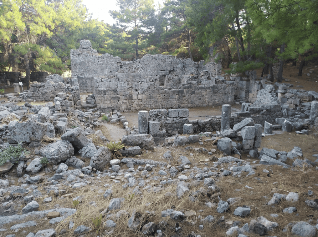 fasalis antik kenti antik hamam