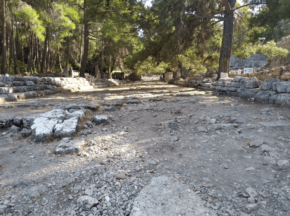 Phaselis Antik Kenti agora