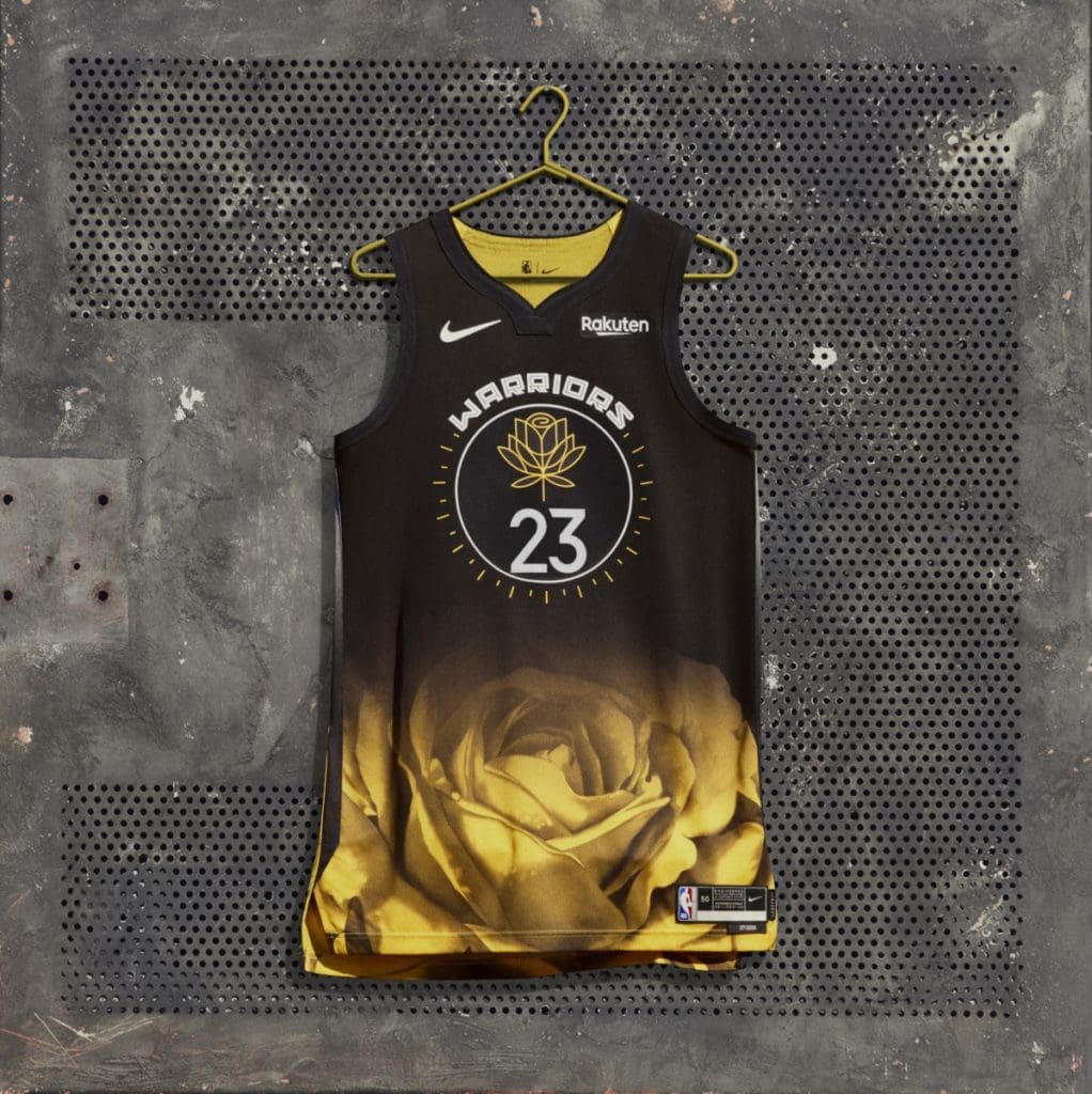 Warriors unveil women's suffrage-themed yellow rose jerseys