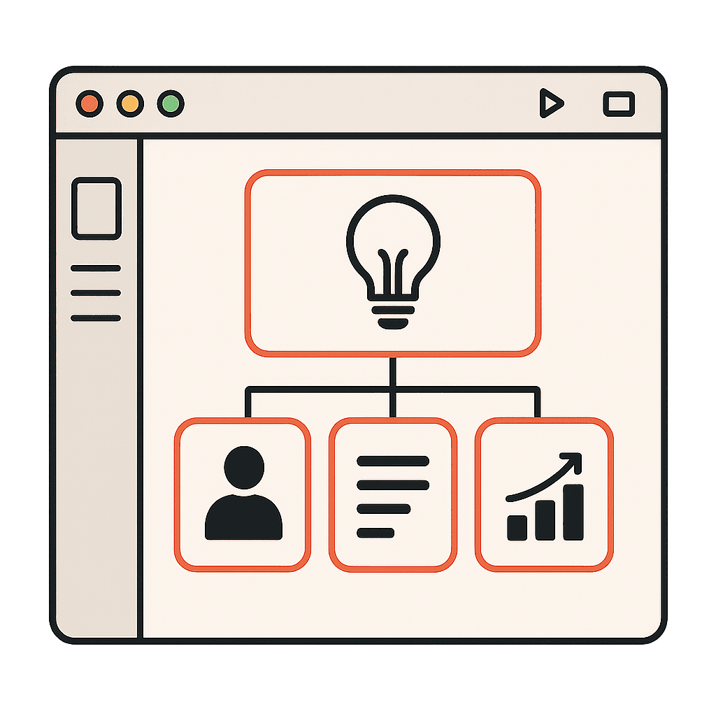 grafika struktura skutecznej prezentacji