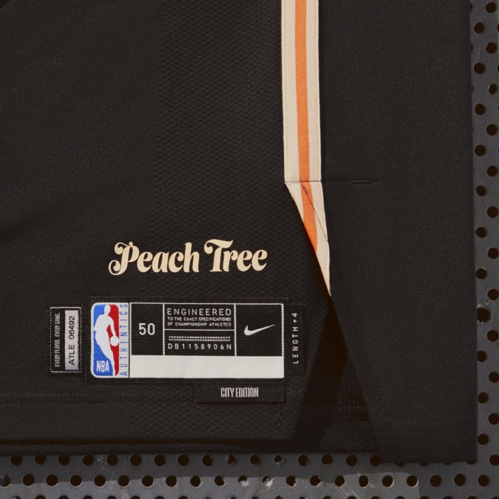 Atlanta Hawks 22/23 City Edition Uniform: Peachtree Street