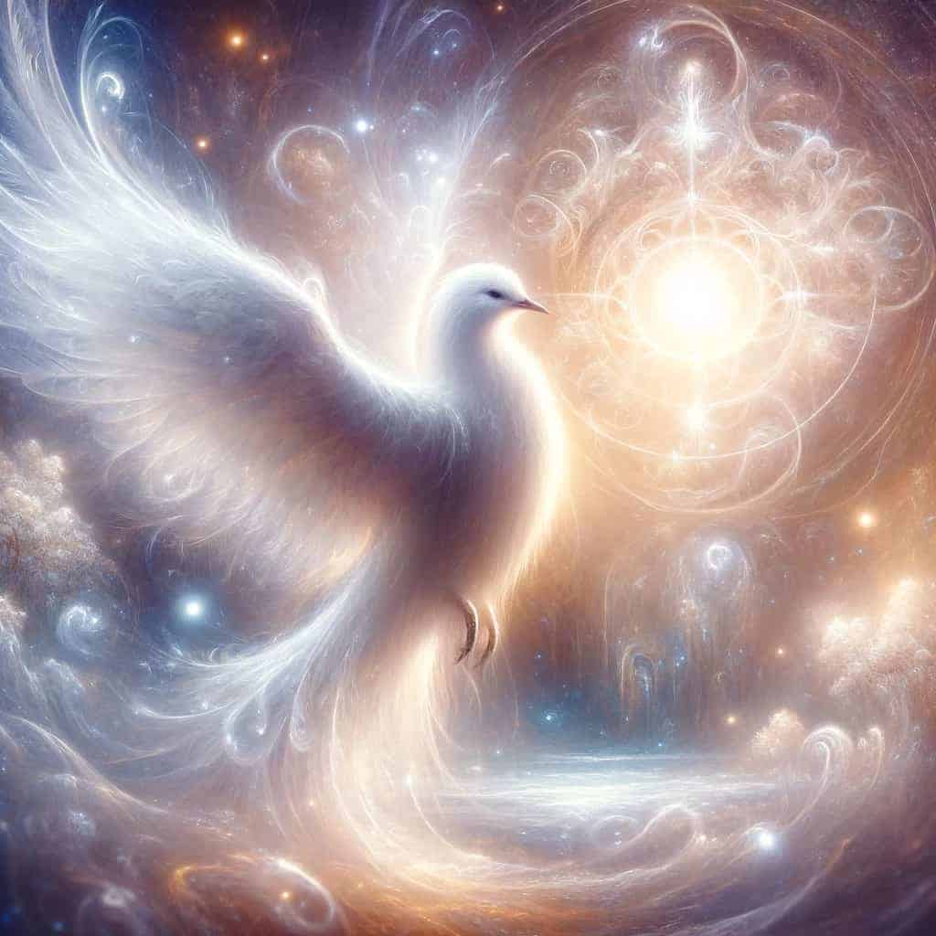 white bird spirit animal