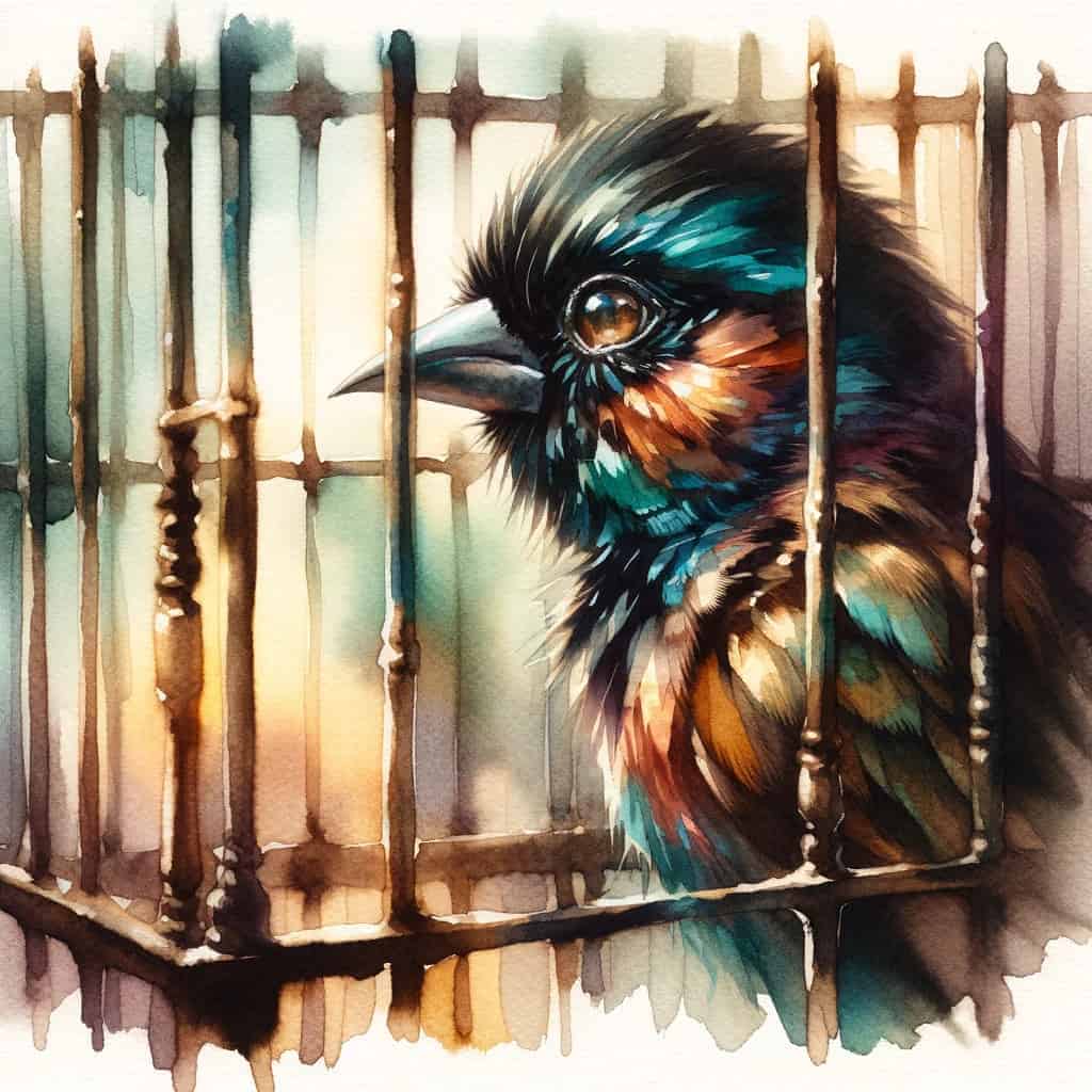 caged bird