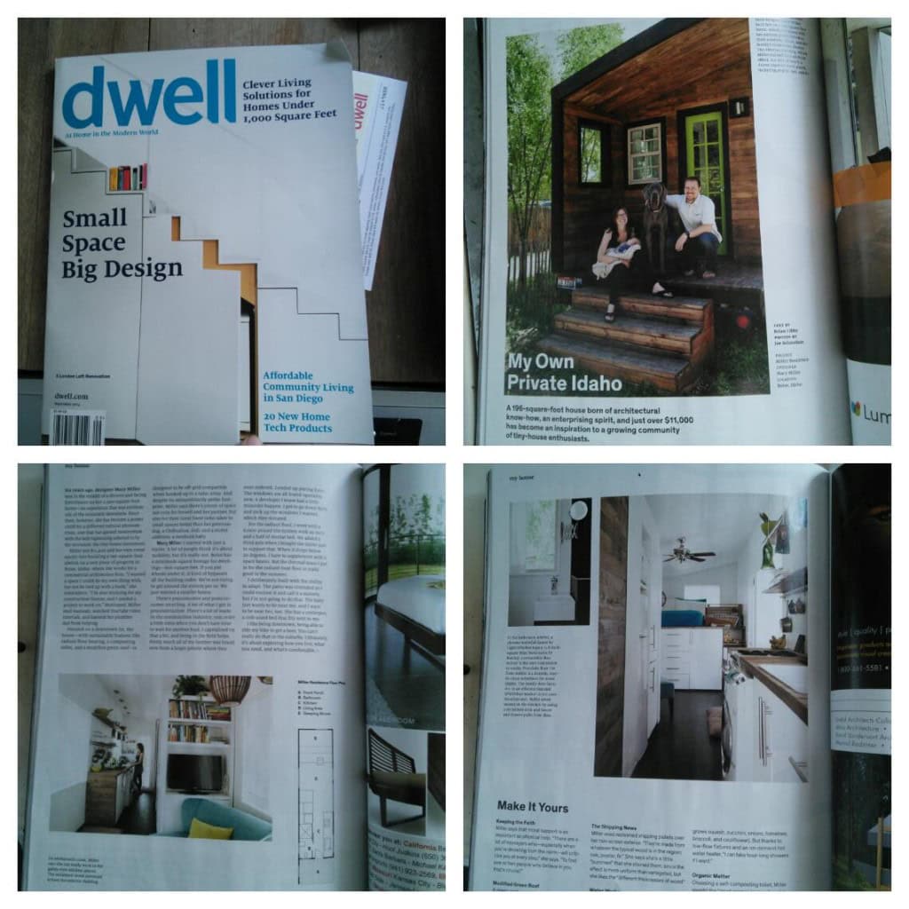 Ad my Dwell spread, pretty AMAZING for me...