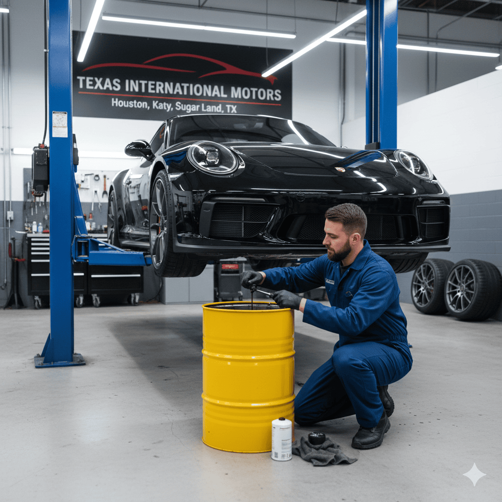Houston Porsche Coolant Leak Repair