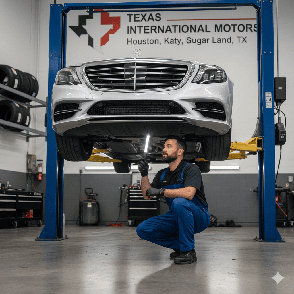 Mercedes oil change service