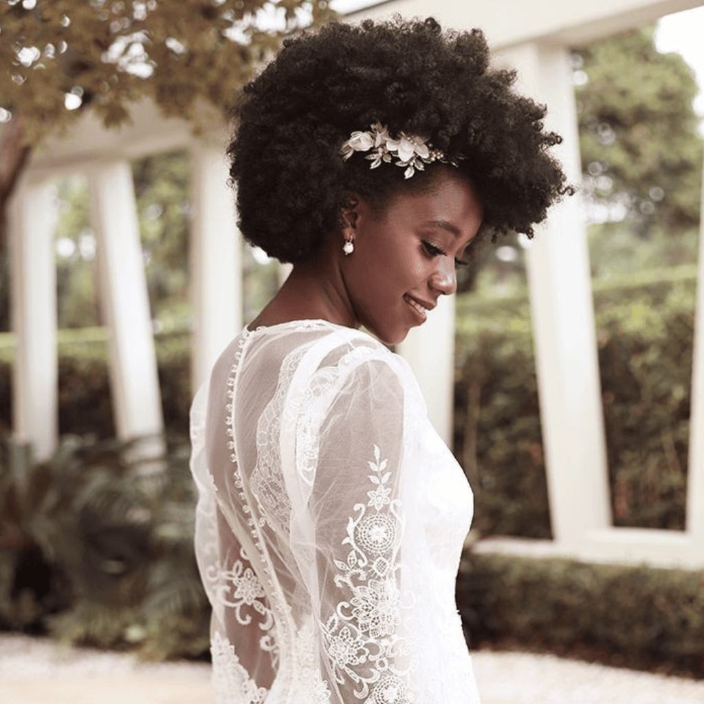 Se marier avec les cheveux texturés