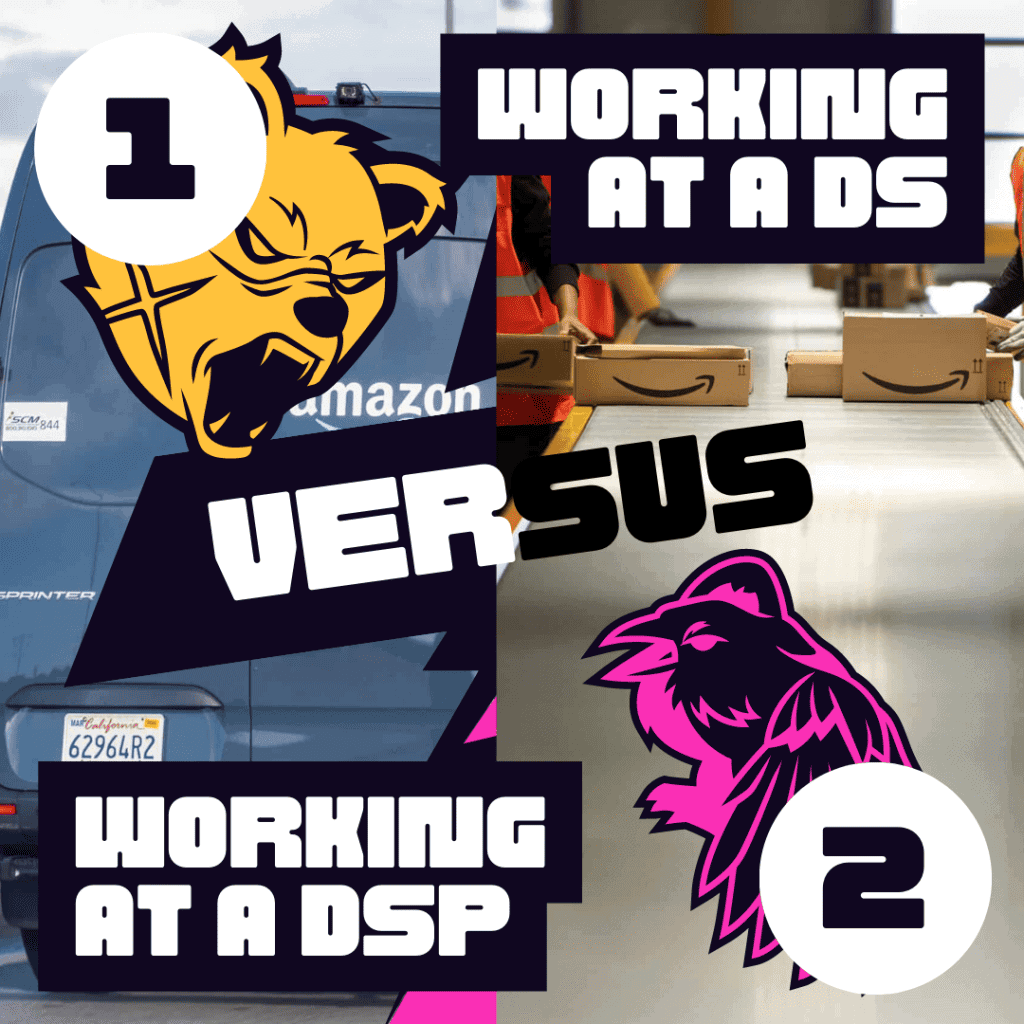 Working at an Amazon DS VS DSP