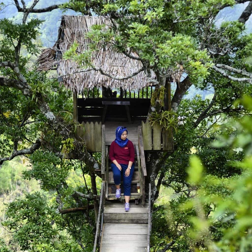 Lokasi dan Rute ke Bukit Bejagan Desa Tempur. Foto Credit Instagram @renipuspita83