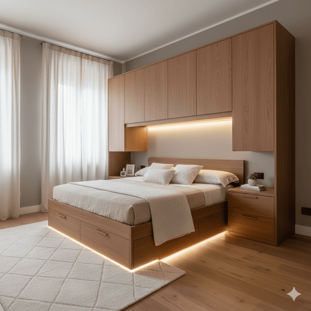 idee arredamento camera piccola colori neutri