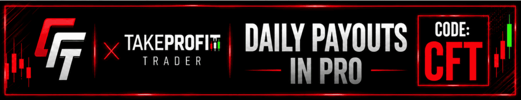 take profit trader funded futures prop firm rules payouts discount promo daily payouts review james