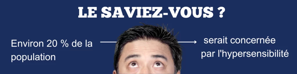 Environ 20 % de la population serait concernée par l'hypersensibilité. Les enfants hypersensibles peuvent éprouver des émotions et sensations plus intenses, et il est important de comprendre comment les accompagner. Le livre hypersensible peut être une ressource utile pour mieux les comprendre et les soutenir dans leur quotidien.