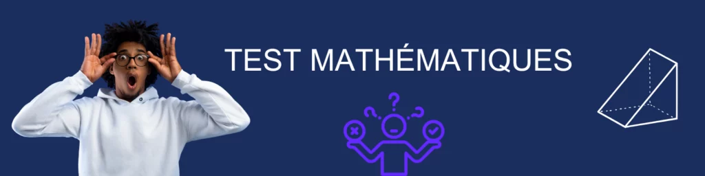 Élève surpris devant un test de mathématiques illustré par une pyramide géométrique et des symboles d’interrogation — image liée à un article sur le produit en croix, expliquant comment faire un calcul produit en croix pas à pas, comment calculer un produit en croix en ligne, et s’exercer avec des exercices produit en croix pour progresser facilement.
